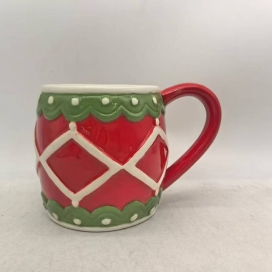 CERAMIC CHRISTMAS CUP